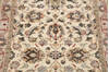 Pak-Persian Beige Runner Hand Knotted 27 X 102  Area Rug 700-146182 Thumb 3