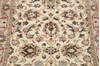 Pak-Persian Beige Runner Hand Knotted 27 X 102 Area Rug 700-146182 Thumb 3