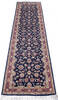 Pak-Persian Blue Runner Hand Knotted 27 X 104  Area Rug 700-146183 Thumb 1