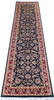 Pak-Persian Blue Runner Hand Knotted 26 X 910 Area Rug 700-146184 Thumb 1