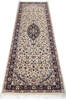 Pak-Persian Beige Runner Hand Knotted 27 X 81  Area Rug 700-146185 Thumb 1