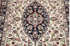 Pak-Persian Beige Runner Hand Knotted 27 X 81  Area Rug 700-146185 Thumb 3