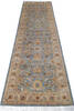 Pak-Persian Blue Runner Hand Knotted 27 X 86 Area Rug 700-146186 Thumb 1