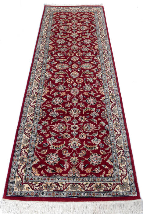 Pak-Persian Red Runner Hand Knotted 27 X 81 Area Rug 700-146187 Image 1