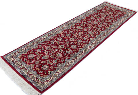 Pak-Persian Red Runner Hand Knotted 27 X 81 Area Rug 700-146187 Image 2