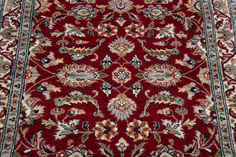 Pak-Persian Red Runner Hand Knotted 27 X 81 Area Rug 700-146187 Image 3