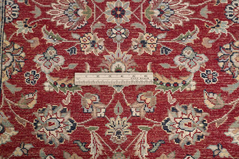 Pak-Persian Red Runner Hand Knotted 27 X 81 Area Rug 700-146187 Image 6