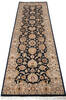 Pak-Persian Black Runner Hand Knotted 27 X 710  Area Rug 700-146190 Thumb 1
