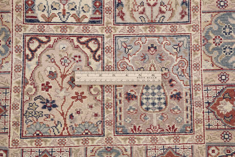 Pak-Persian Blue Hand Knotted 21 X 40 Area Rug 700-146193 Image 6