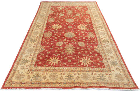Chobi Red Hand Knotted 65 X 111 Area Rug 700-146195 Image 1