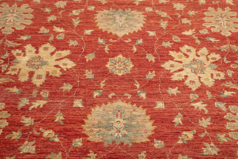 Chobi Red Hand Knotted 65 X 111 Area Rug 700-146195 Image 3
