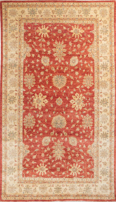 Chobi Red Hand Knotted 65 X 111 Area Rug 700-146195 Image 0