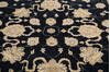 Chobi Black Hand Knotted 81 X 102  Area Rug 700-146198 Thumb 3