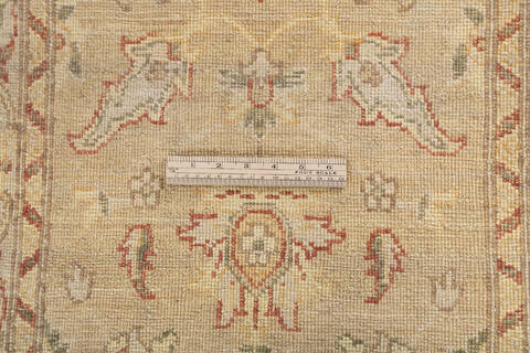 Chobi Green Runner Hand Knotted 24 X 2110 Area Rug 700-146199 Image 6