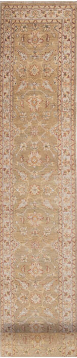 Chobi Green Runner Hand Knotted 24 X 2110 Area Rug 700-146199 Image 0