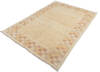 Gabbeh Beige Hand Knotted 411 X 67 Area Rug 700-146201 Thumb 2