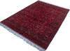 Khan Mohammadi Red Hand Knotted 51 X 66 Area Rug 700-146206 Thumb 2