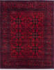 Khan Mohammadi Red Hand Knotted 50 X 63  Area Rug 700-146207 Thumb 0