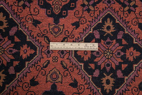 Khan Mohammadi Red Hand Knotted 41 X 58 Area Rug 700-146209 Image 6