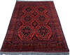 Khan Mohammadi Red Hand Knotted 41 X 58  Area Rug 700-146209 Thumb 1