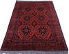 Khan Mohammadi Red Hand Knotted 41 X 58 Area Rug 700-146209 Thumb 1