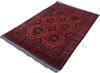 Khan Mohammadi Red Hand Knotted 41 X 58  Area Rug 700-146209 Thumb 2