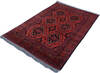Khan Mohammadi Red Hand Knotted 41 X 58 Area Rug 700-146209 Thumb 2