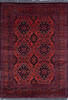 Khan Mohammadi Red Hand Knotted 41 X 58  Area Rug 700-146209 Thumb 0