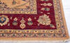 Chobi Beige Hand Knotted 82 X 108 Area Rug 700-146212 Thumb 4