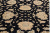 Chobi Black Hand Knotted 93 X 124  Area Rug 700-146216 Thumb 3