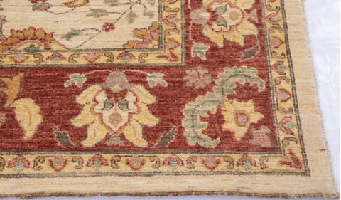 Chobi Beige Hand Knotted 60 X 91 Area Rug 700-146218 Image 4
