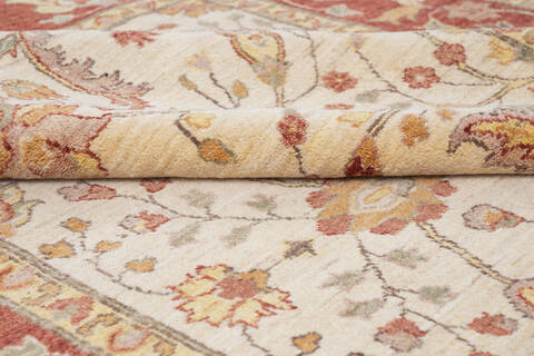 Chobi Beige Hand Knotted 60 X 91 Area Rug 700-146218 Image 5