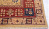 Chobi Yellow Hand Knotted 80 X 97 Area Rug 700-146221 Thumb 4