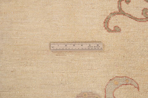 Gabbeh Beige Hand Knotted 65 X 89 Area Rug 700-146225 Image 6