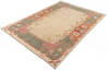 Gabbeh Beige Hand Knotted 65 X 89 Area Rug 700-146225 Thumb 2