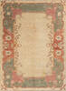 Gabbeh Beige Hand Knotted 65 X 89 Area Rug 700-146225 Thumb 0
