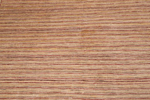 Gabbeh Beige Hand Knotted 410 X 65 Area Rug 700-146227 Image 3