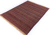 Kilim Red Hand Knotted 47 X 60 Area Rug 700-146232 Thumb 2