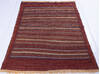 Kilim Red Hand Knotted 46 X 60 Area Rug 700-146234 Thumb 1