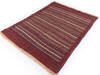 Kilim Red Hand Knotted 46 X 60 Area Rug 700-146234 Thumb 2