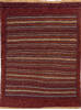 Kilim Red Hand Knotted 46 X 60 Area Rug 700-146234 Thumb 0