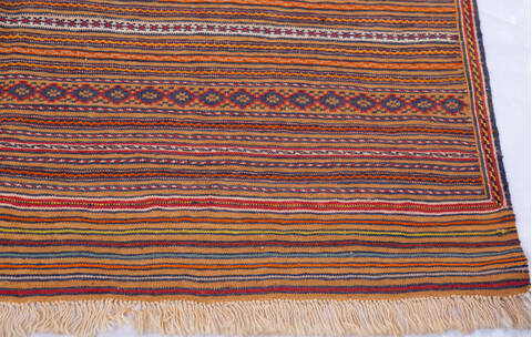 Kilim Multicolor Hand Knotted 44 X 60 Area Rug 700-146238 Image 4