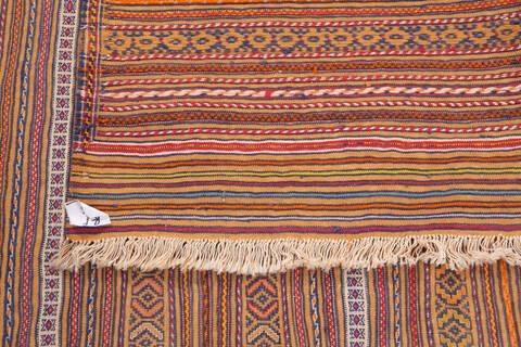 Kilim Multicolor Hand Knotted 44 X 60 Area Rug 700-146238 Image 5