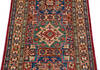 Kazak Red Runner Hand Knotted 28 X 102  Area Rug 700-146239 Thumb 3