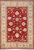 Chobi Red Hand Knotted 69 X 96  Area Rug 700-146244 Thumb 0