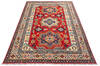 Kazak Red Hand Knotted 65 X 102  Area Rug 700-146247 Thumb 1