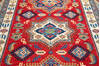 Kazak Red Hand Knotted 65 X 102  Area Rug 700-146247 Thumb 2
