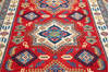 Kazak Red Hand Knotted 65 X 102 Area Rug 700-146247 Thumb 2