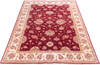Chobi Red Hand Knotted 59 X 79  Area Rug 700-146251 Thumb 1