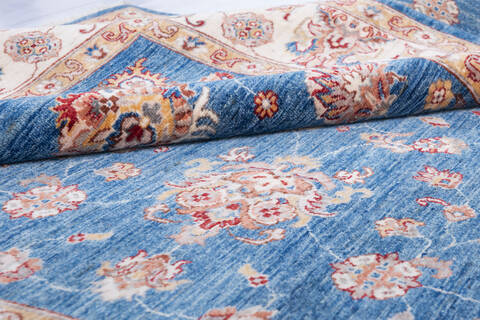 Chobi Red Hand Knotted 68 X 100 Area Rug 700-146252 Image 5